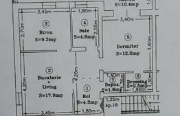 Apartament smsrt cu 3 camere si dressing  – Giroc