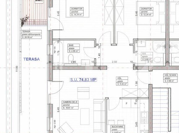 Apartament de vânzare 3 camere Giroc - 184775AV | BLITZ Timișoara | Poza2