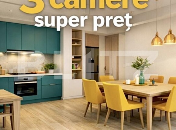 Apartament de vânzare 3 camere Giroc - 184777AV | BLITZ Timișoara | Poza1