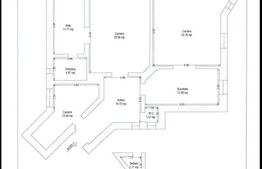 Apartament 3 camere, 128.89 mp, zona Neptun