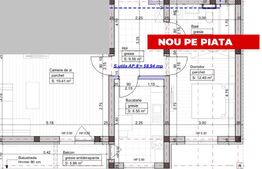 Apartament 2 camere decomandat – loc de parcare 59MP