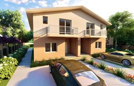 Casa tip duplex, 4 dormitoare,2 bai, teren 300 mp, Giroc