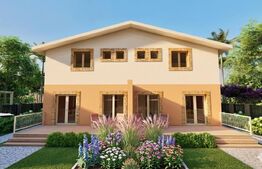 Casa tip duplex, 5 camere, 2 bai, teren 300 mp, Giroc