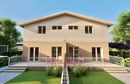 Casa tip duplex, 4 dormitoare,2 bai, teren 300 mp, Giroc