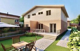 Casa tip duplex, 4 dormitoare,2 bai, teren 300 mp, Giroc