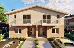 Casa tip duplex, 4 dormitoare,2 bai, teren 300 mp, Giroc