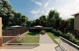 Casa tip duplex, 5 camere, 2 bai, teren 300 mp, Giroc