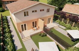 Casa tip duplex, 5 camere, 2 bai, teren 300 mp, Giroc