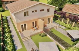 Casa tip duplex, 4 dormitoare,2 bai, teren 300 mp, Giroc