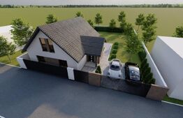 Casă individuală – 140 mp utili, teren 520 mp, front stradal 19 ml