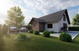 Casă individuală – 140 mp utili, teren 520 mp, front stradal 19 ml