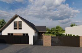 Casă individuală – 140 mp utili, teren 520 mp, front stradal 19 ml