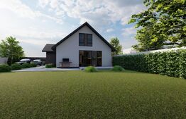 Casă individuală – 140 mp utili, teren 520 mp, front stradal 19 ml