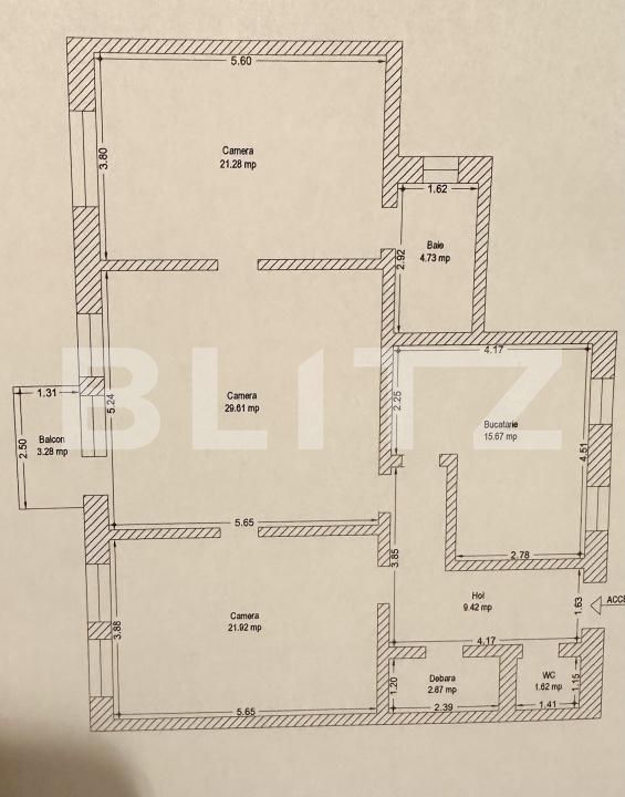 Apartament de vânzare 3 camere P-ta Maria - 185908AV | BLITZ Timișoara | Poza7