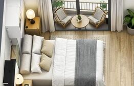 Apartament decomandat, 29 mp + balcon + boxa in CF, zona Complex Studentesc 