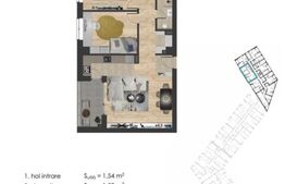 Apartament 3 camere, 66.31 mp, Calea Circumvalațiunii