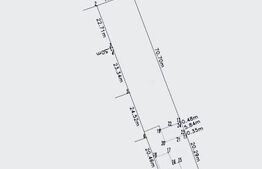 Casă cu teren 1850 mp  2 fronturi stradale  Moșnița Veche