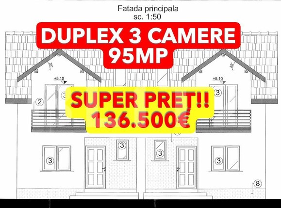 Casa de vânzare 4 camere Mosnita Veche - 186487CV | BLITZ Timișoara | Poza1