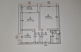Apartament 2 camere, 46 mp, zona Sala Olimpia