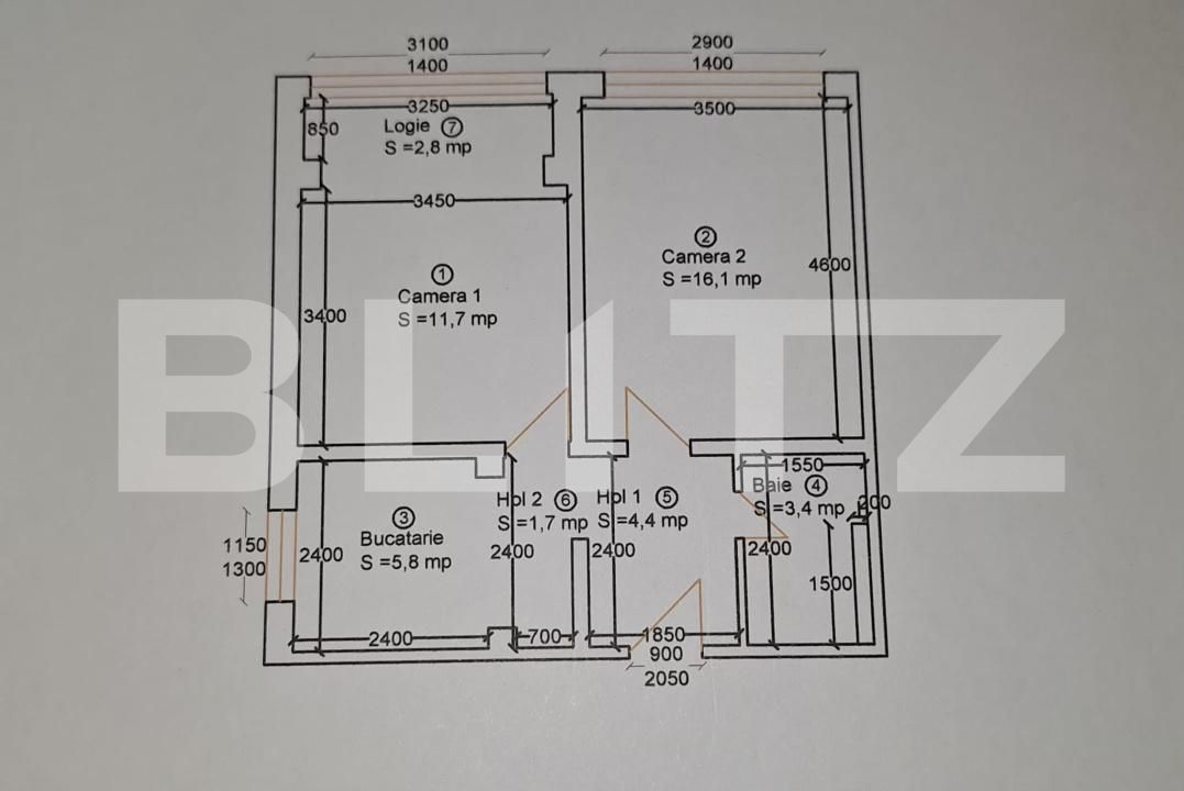 Apartament de vânzare 2 camere Olimpia-Stadion - 186582AV | BLITZ Timișoara | Poza5
