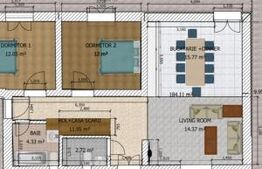 Casa individuala cu curte, 88 mp, zona Girocului