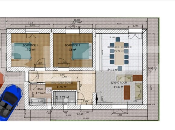 Casa de vânzare 3 camere Girocului - 187215CV | BLITZ Timișoara | Poza1