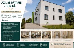 Azil de bătrâni / clinică P+1, 712 mp utili, 17 camere, teren 1.174 mp – Chisoda