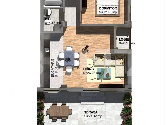 Apartament de vânzare 2 camere Torontalului - 187613AV | BLITZ Timișoara | Poza1