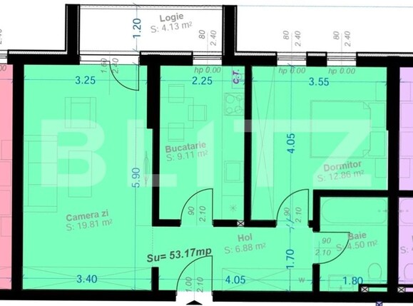 Apartament de vânzare 2 camere Aradului - 187857AV | BLITZ Timișoara | Poza1