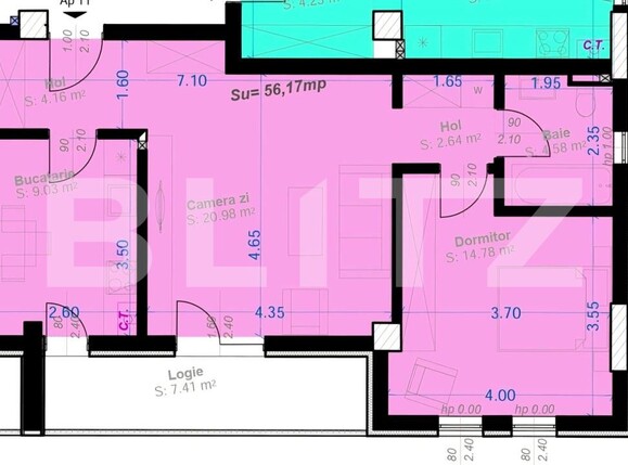 Apartament de vânzare 2 camere Aradului - 187862AV | BLITZ Timișoara | Poza1