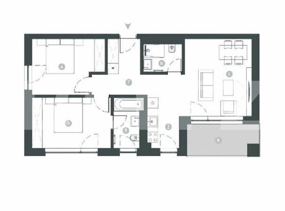 Apartament de vânzare 3 camere Central - 188001AV | BLITZ Timișoara | Poza1