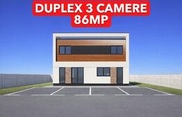 Duplex P+1E, 86 mp utili+ 13mp terasa, 250 mp teren, Mosnita Veche