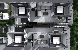 Duplex 3 camere, 70 mp utili, teren 284 mp, Mosnita Noua-Urseni