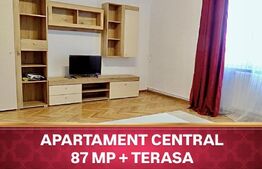 Apartament cu 3 camere + Terasa, 87 mp, zona Central