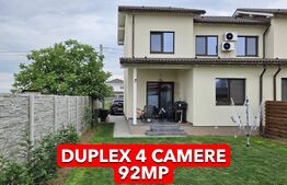 Duplex  4 camere 92mp utili, 300mp teren, Mosnita veche