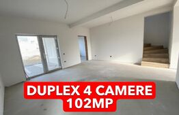 Duplex 4 camere Moșnița Nouă 102 mp utili, teren 306 mp