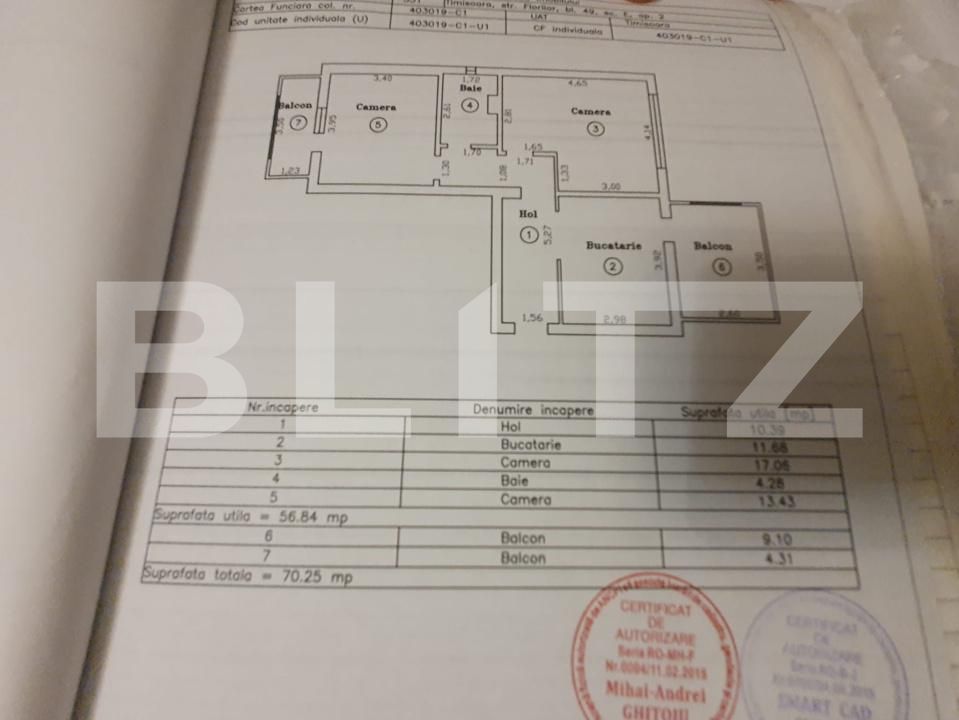 Apartament de vânzare 2 camere Steaua - 189533AV | BLITZ Timișoara | Poza14