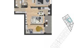 Apartament 3 camere, 68.10 mp, zona Semicentral - City of Mara