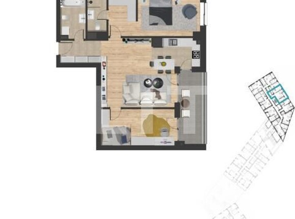 Apartament de vânzare 3 camere Semicentral - 190014AV | BLITZ Timișoara | Poza4