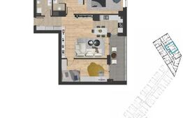 Apartament 3 camere, 68.10 mp, zona Semicentral - City of Mara