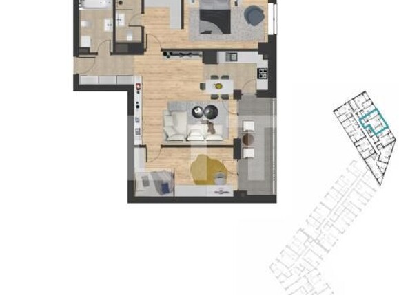 Apartament de vânzare 3 camere Semicentral - 190015AV | BLITZ Timișoara | Poza4