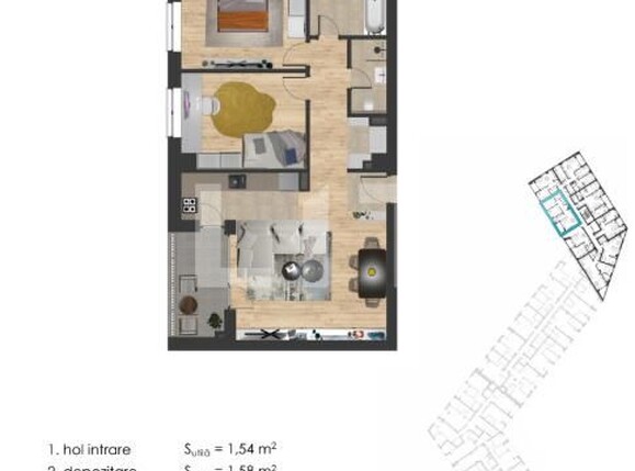 Apartament de vânzare 3 camere Semicentral - 190016AV | BLITZ Timișoara | Poza4