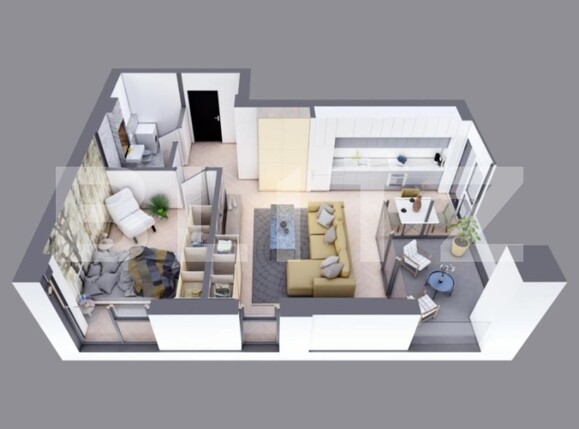 Apartament de vânzare 2 camere Ultracentral - 190349AV | BLITZ Timișoara | Poza3