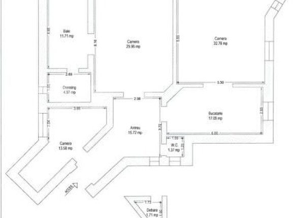 Apartament de închiriat 3 camere Fabric - 191310AI | BLITZ Timișoara | Poza12