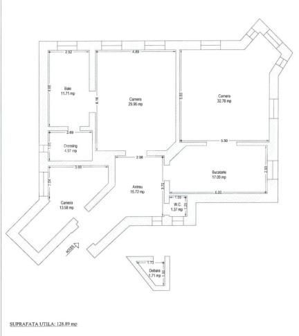 Apartament de închiriat 3 camere Fabric - 191310AI | BLITZ Timișoara | Poza12