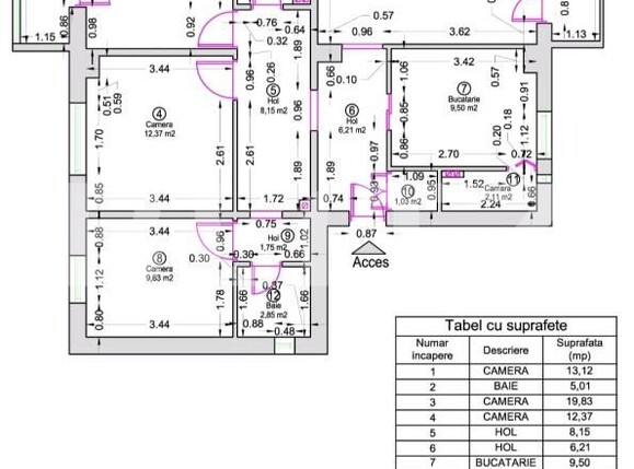 Apartament de închiriat 4 camere Girocului - 191425AI | BLITZ Timișoara | Poza13