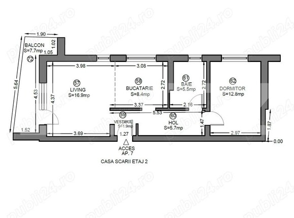 Apartament de vânzare 2 camere Dumbravita - 191631AV | BLITZ Timișoara | Poza9