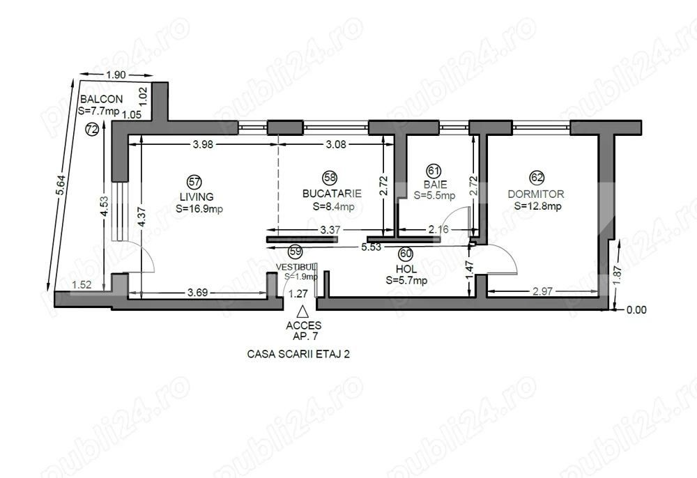 Apartament de vânzare 2 camere Dumbravita - 191631AV | BLITZ Timișoara | Poza9