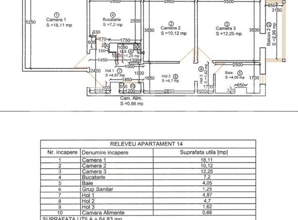 Apartament de vânzare 3 camere Soarelui - 191712AV | BLITZ Timișoara | Poza1