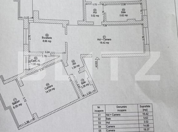 Apartament de vânzare 4 camere Spitalul Judetean - 191820AV | BLITZ Timișoara | Poza1